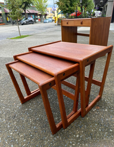 Vintage Danish Teak Nesting Tables