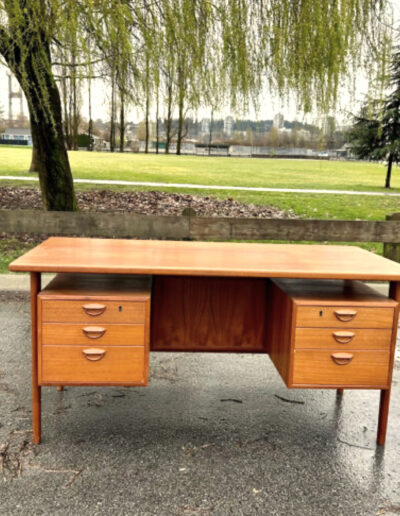 Vintage Danish Teak Desk