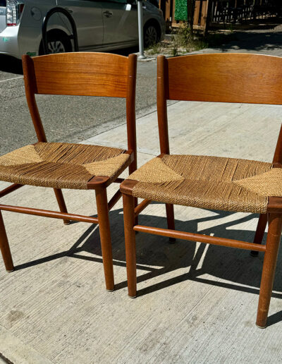 Vintage Pair of Teak Chairs