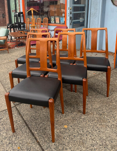 Vintage Six Teak Chairs