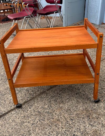 Teak Bar Cart