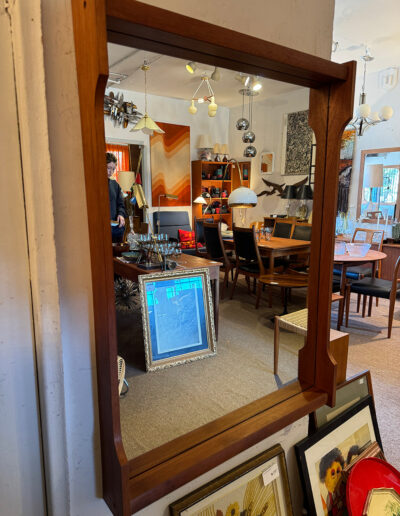 Vintage Teak Mirror