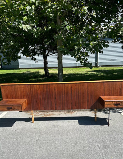 Vintage Teak Full or Double Size Headboards