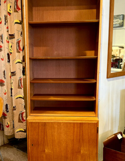 Vintage Danish Teak 2 Piece Wall Unit