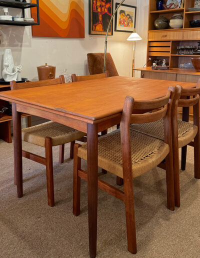 Vintage Teak Draw Leaf Table