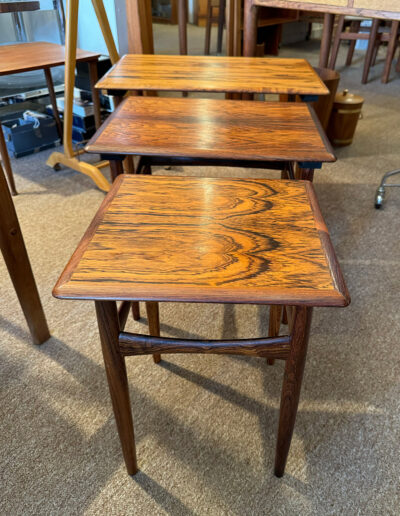 Vintage Rosewood Nesting Tables