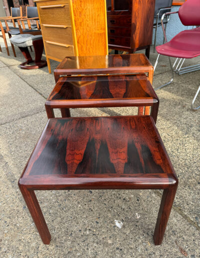 Vintage Rosewood Nesting Tables