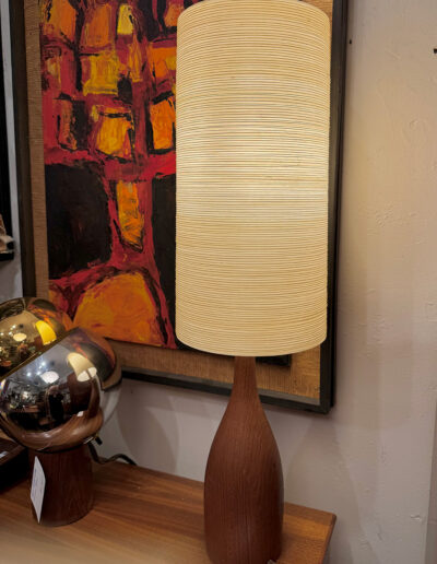 Vintage Teak Lamp