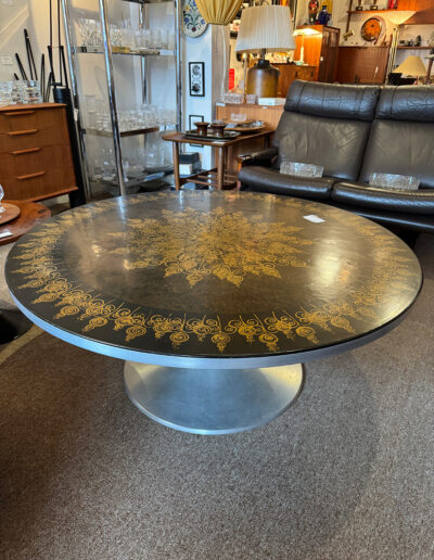 Vintage Pedestal Coffee Table