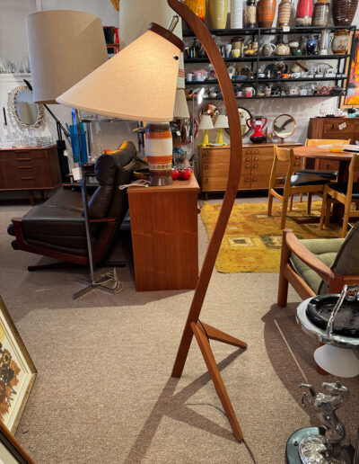 Vintage Teak Lamp