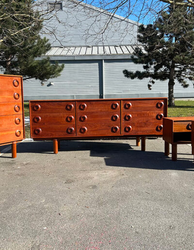 Exceptional Vintage Teak Bedroom Suite