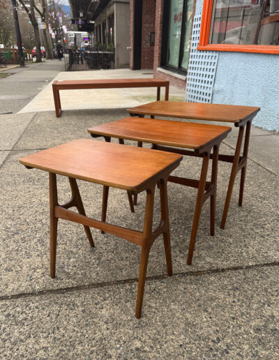 Vintage Teak Nesting Tables