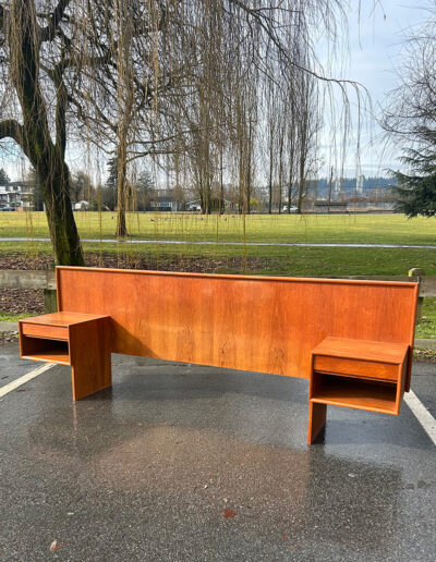 Vintage Teak Headboard