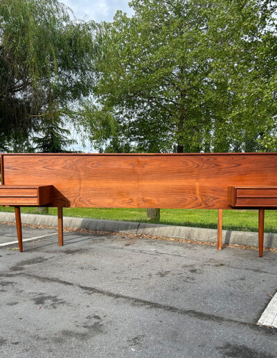Vintage Teak Headboard