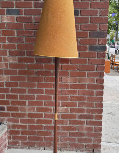 Vintage Teak Floor Lamp