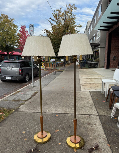 Pair of Vintage Floor Lamps